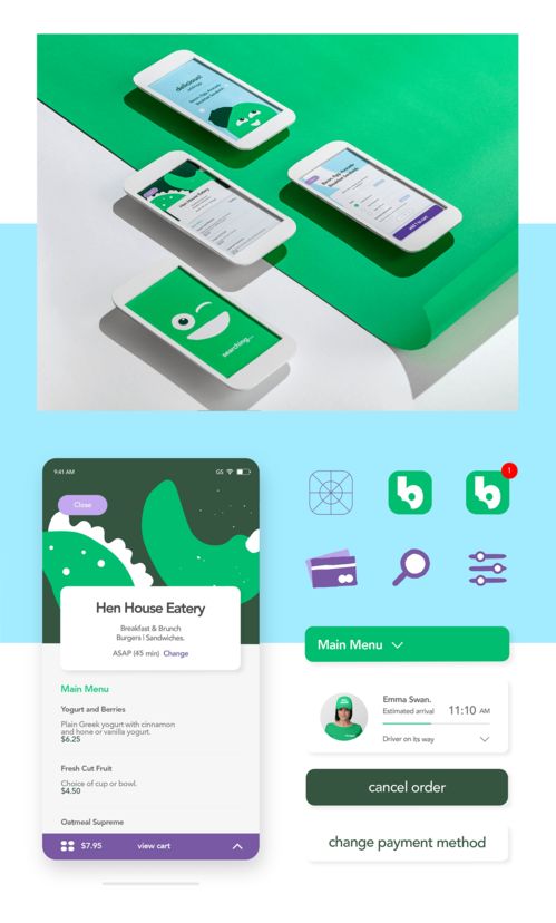 Bite Squad 送餐服務品牌形象設計 打造視覺魅力的關鍵要素